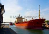 Kiel - Tanker in der Holtenauer Schleuse