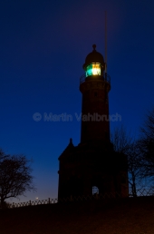 Kiel - Leuchtturm Holtenau bei Nacht