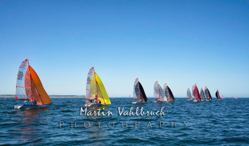 29er Class Euro Cup - Downwinds unter Gennaker