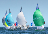 Flying Dutchman World Championship 2026 - Downwinds unter Spinnaker
