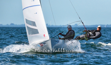 Flying Dutchman World Championship 2026 - Die Zweitplatzierten  Kay-Uwe LÜDTKE und Kai SCHÄFERS, GER 88, vom Yachtclub Berlin-Grünau e. V.segeln am Wind