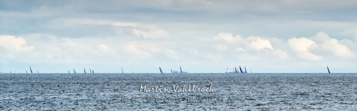 Ankunft der Zubringerregatten W2 - W3 - W4 - W5 - 1