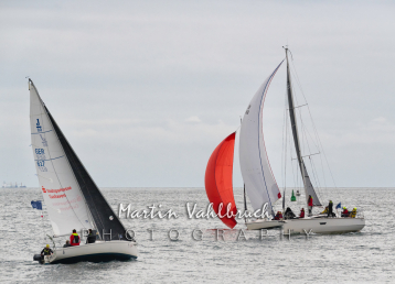 Ankunft der Zubringerregatten W2 - W3 - W4 - W5 - 4