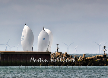 W6 Capitell Cup Rund Helgoland - Zielankunft - 1