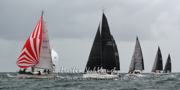 W6 Capitell Cup Rund Helgoland - GER 5019 "Susewind" - GER 7498 "Patent 4 - GER 509 "Friesisch X"