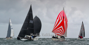 W6 Capitell Cup Rund Helgoland - GER 6190 "Timiantti" - GER 5019 "Susewind"