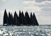 ORC Worlds Kiel 2023 - Coastal Race Thursday - Starting Row - 006