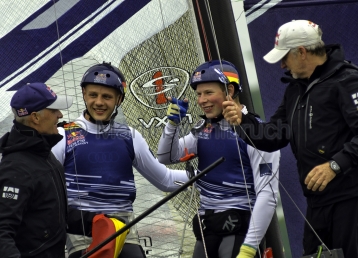 Red Bull Foiling Generation Kiel 2016 - Gesamtsieger Jasper Steffens und Tom Lennart Brauckmann 2