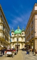Wien - Hasbsburgergasse und Peterskirche